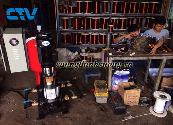 Thi công lắp đặt hệ thống máy bơm tăng áp cho các quý khách hàng trên toàn quốc