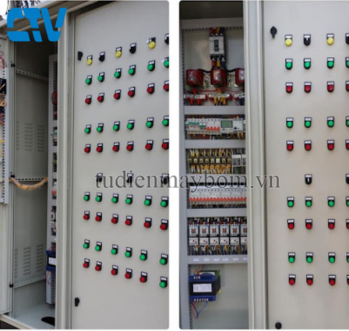 Tủ  điện điều khiển máy bơm nước thải - Giải pháp an toàn cho hệ thống xử lý nước thải công nghiệp