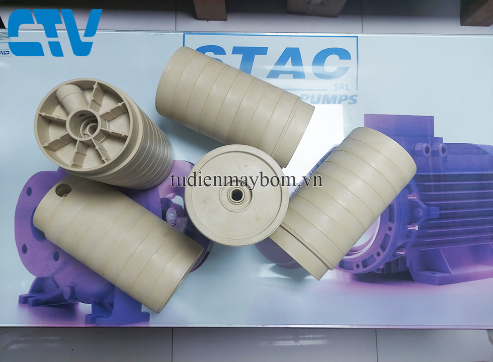 Cánh bơm trục đứng nhựa FIP có bền không?