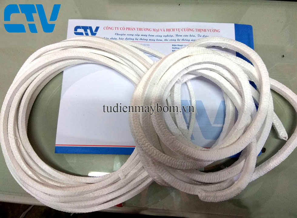 Rò Rỉ Nước Qua Dây Tết Chèn Máy Bơm Nước