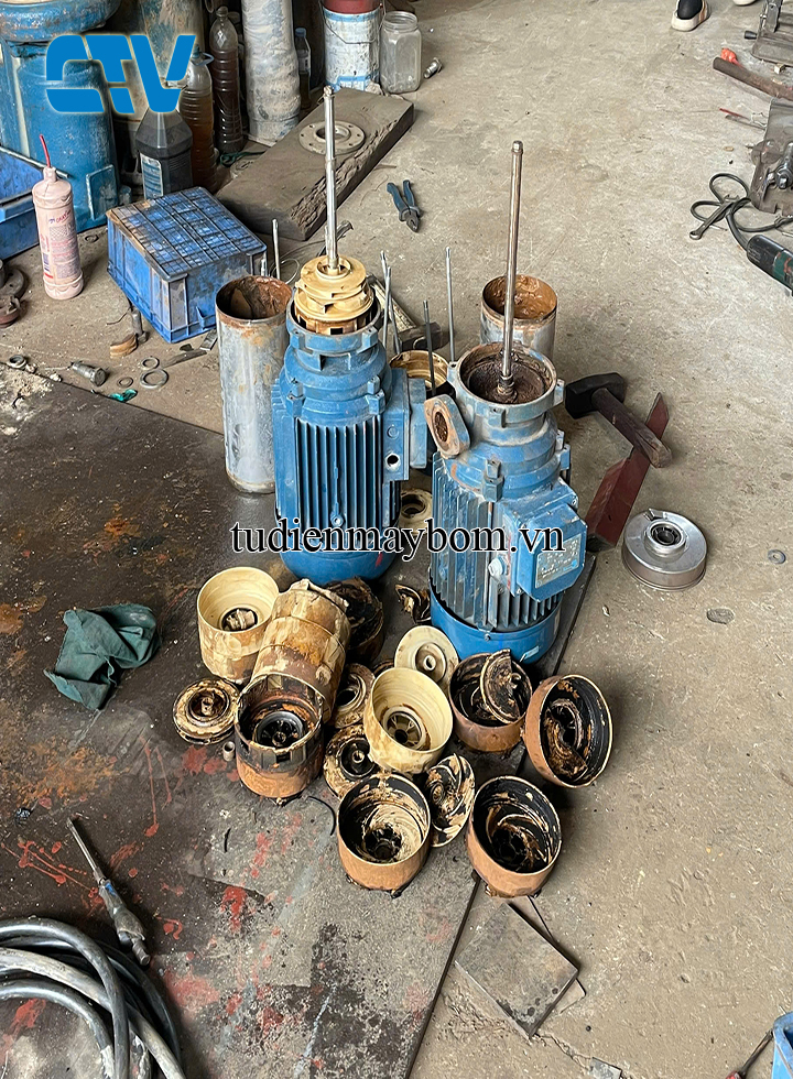 Đơn vị sửa chữa, thay thế buồng bơm máy bơm trục đứng Pentax chuyên nghiệp